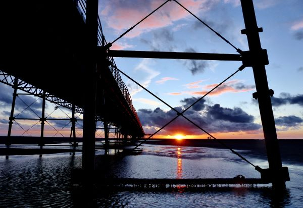 'Sunset' by Jim Hay of Southport u3a